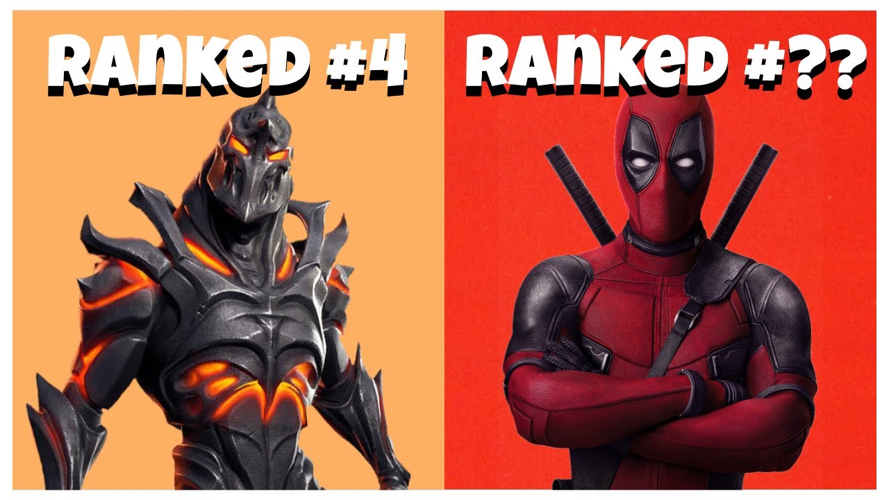 Ranking Every SECRET SKIN In Fortnite Chapter 2 Season 2! (Fortnite Fortnite Chapter 2 Season 1 Secret Skin