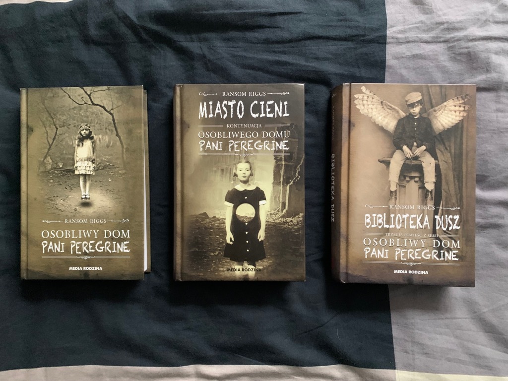 Ransom Riggs Osobliwy Dom Pani Peregrine tom 1,2,3 | Bielsko-Biała Riggs Ransom Osobliwy Dom Pani Peregrine