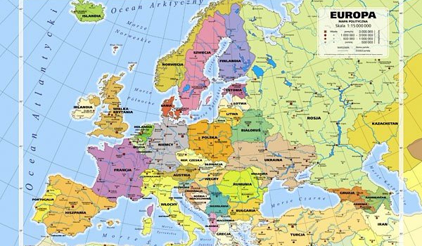 Państwa Europy I Ich Stolice Tabela