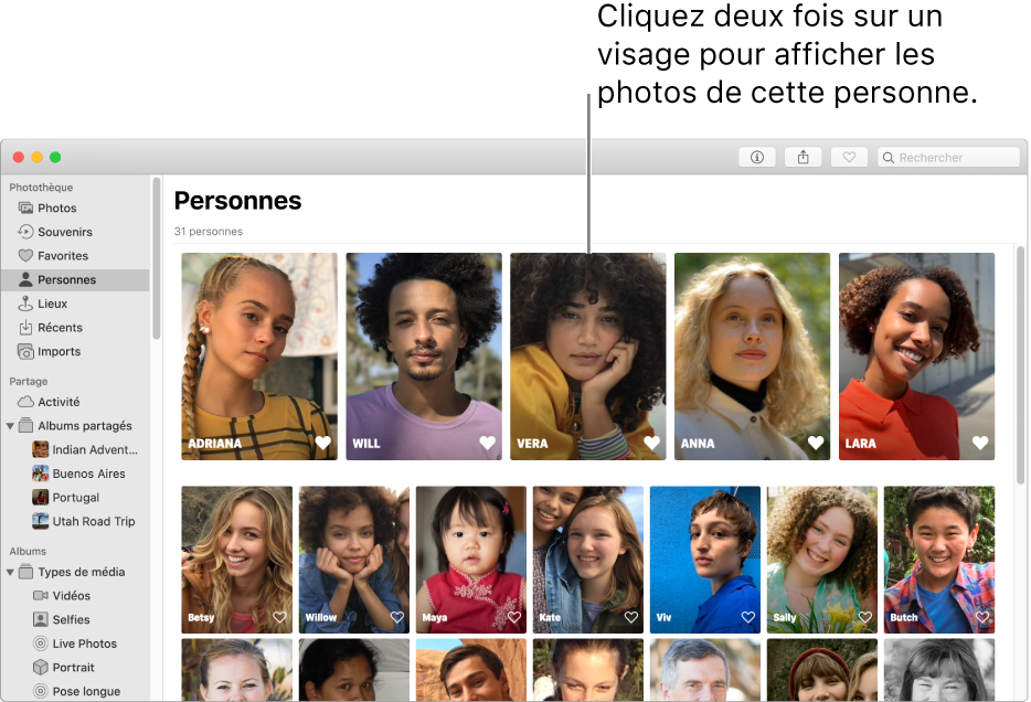 Rechercher et identifier des personnes sur des photos à l’aide de Recherche Personne Par Image