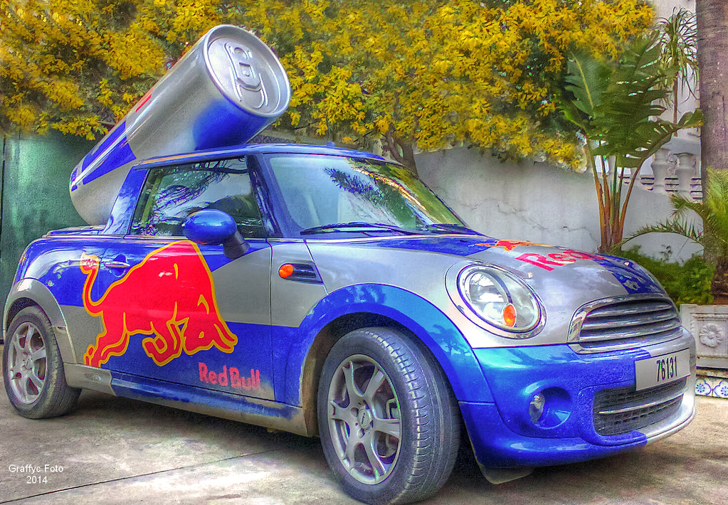 Red Bull Mini Cooper Job - Margaret Wiegel Red Bull Mini Cooper Job