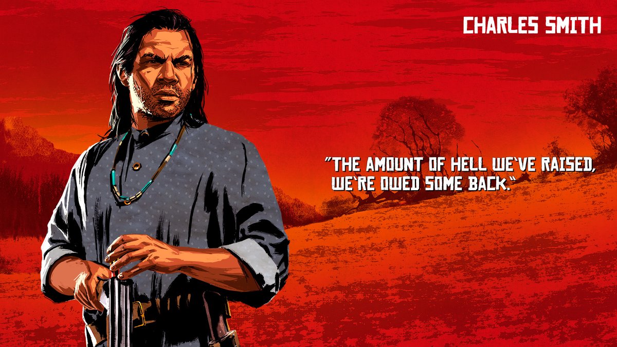 Red Dead Redemption 2 Character Art