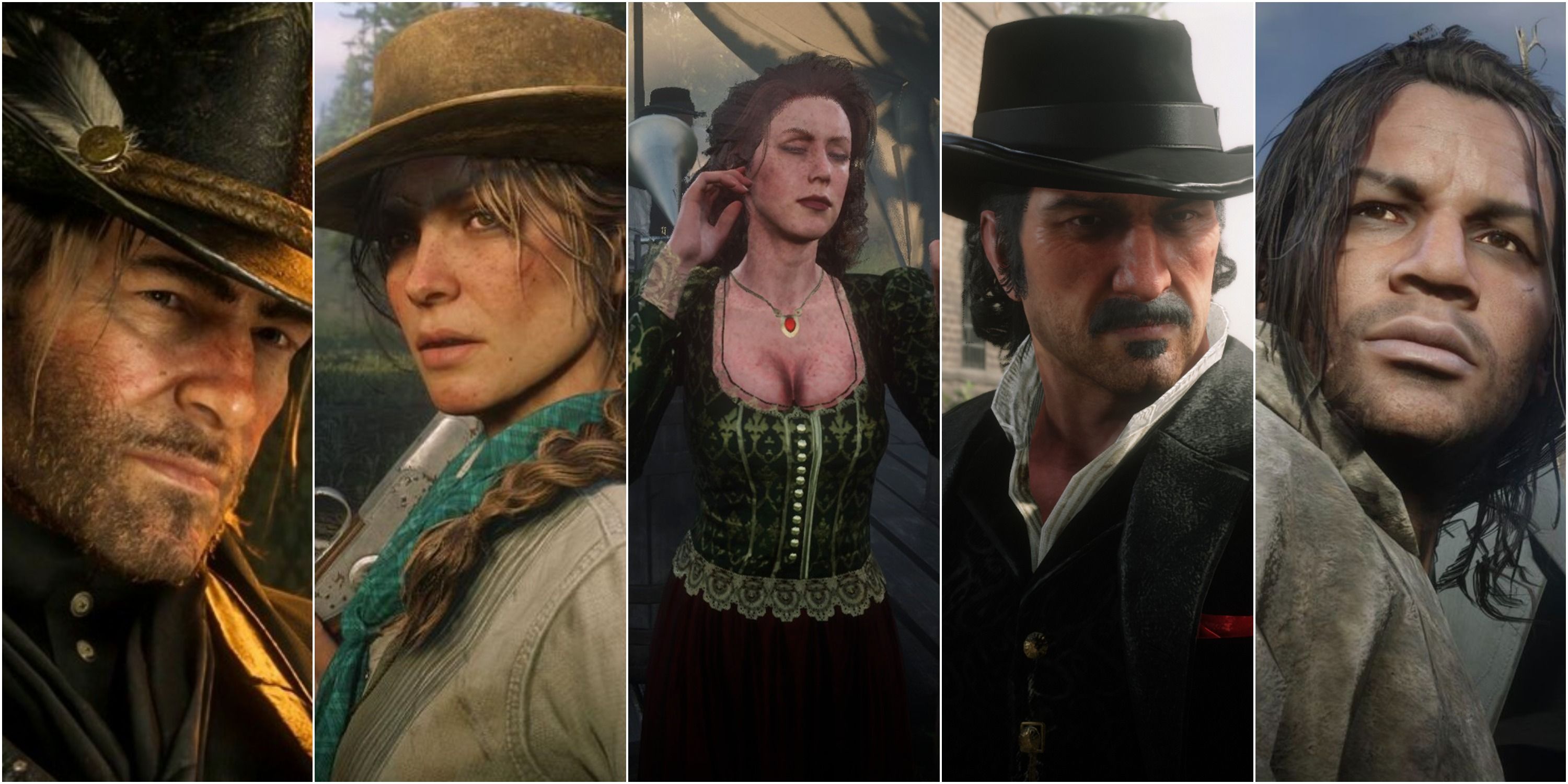 Red Dead Redemption 2: Each Main Character's First & Last Lines Red Dead Redemption 2 Character Art