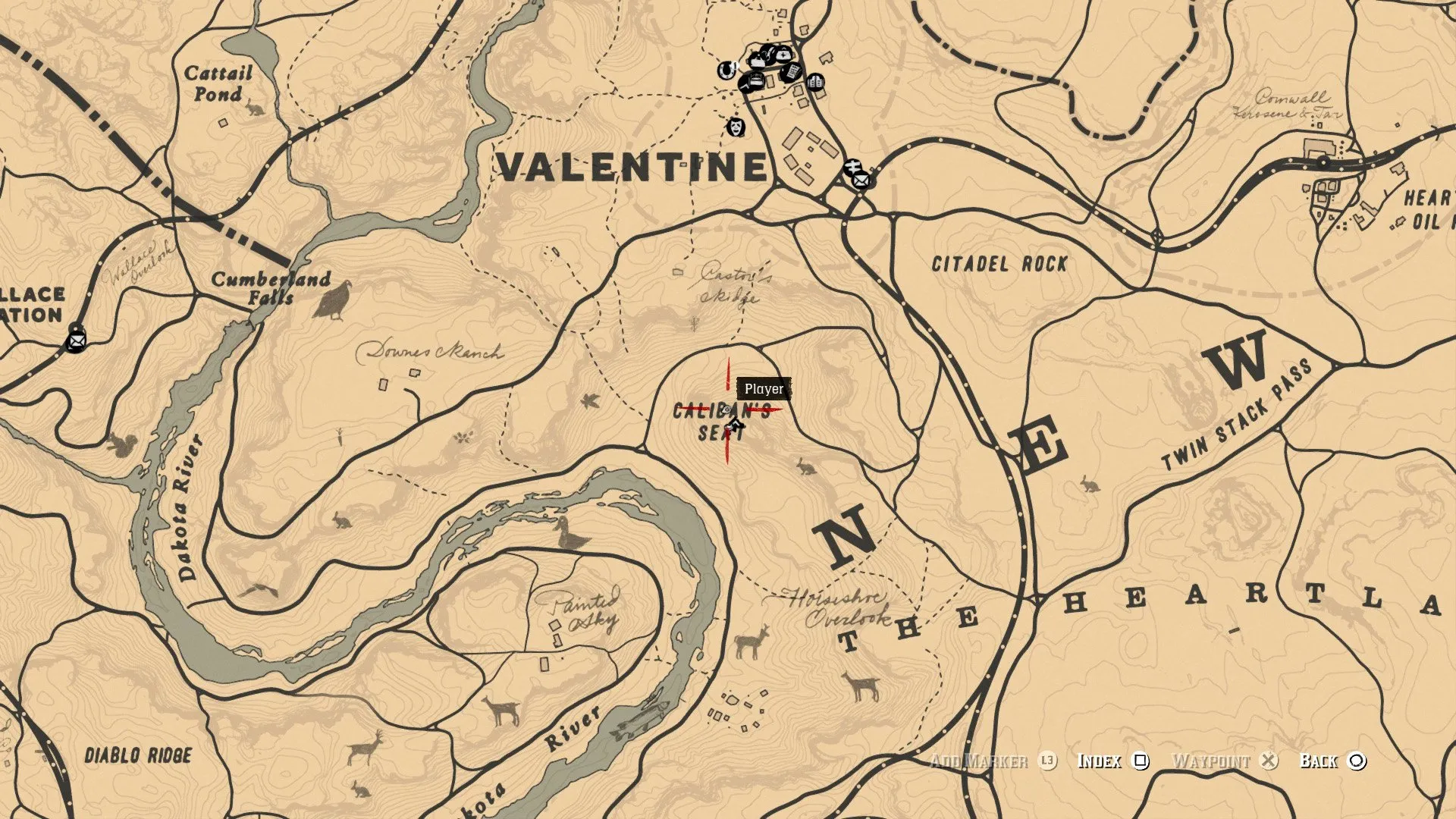 Rdr2 Jack Hall Gang Map 2