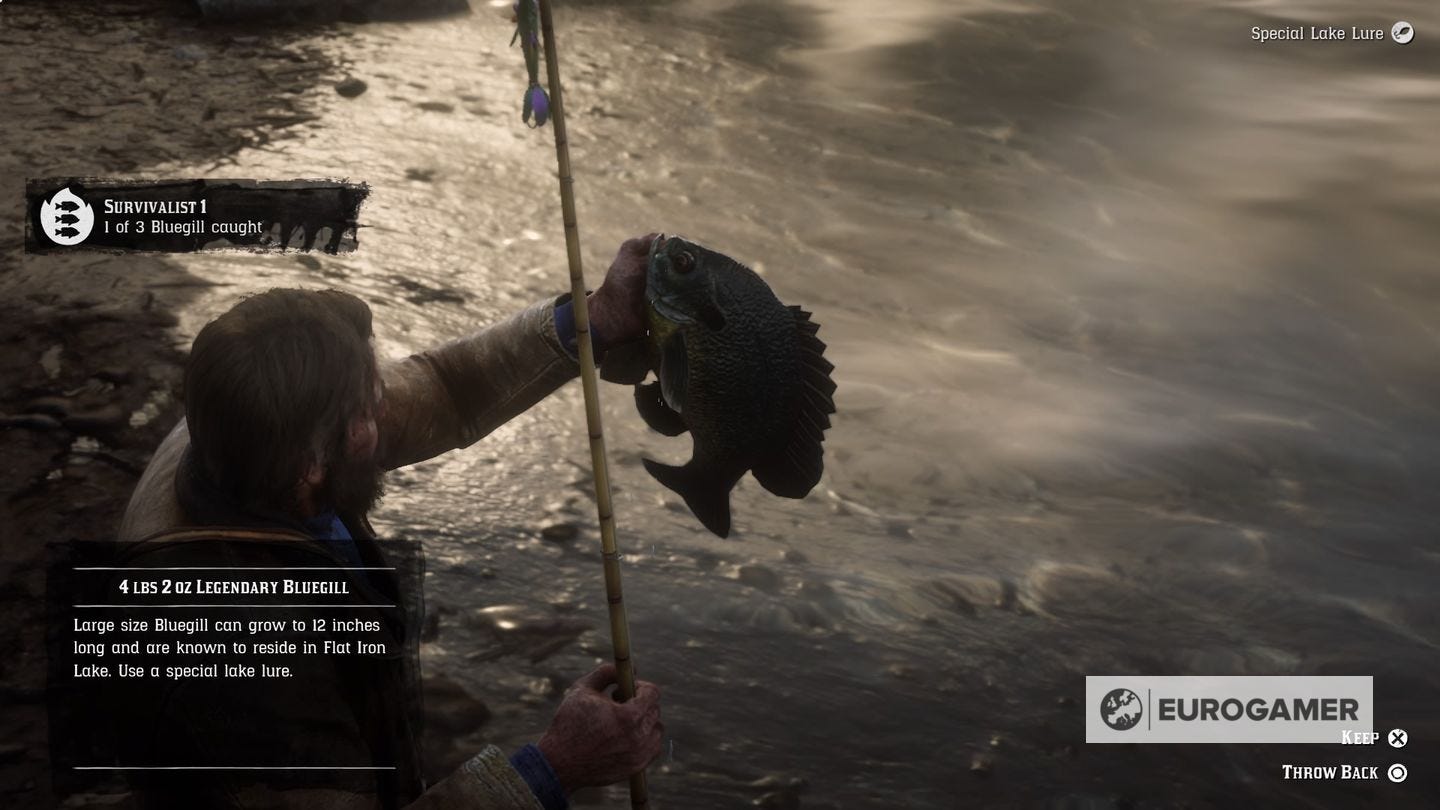 Red Dead Redemption 2 - legendarne ryby, specjalne przynęty | Eurogamer.pl Red Dead Redemption 2 Legendarne Ryby