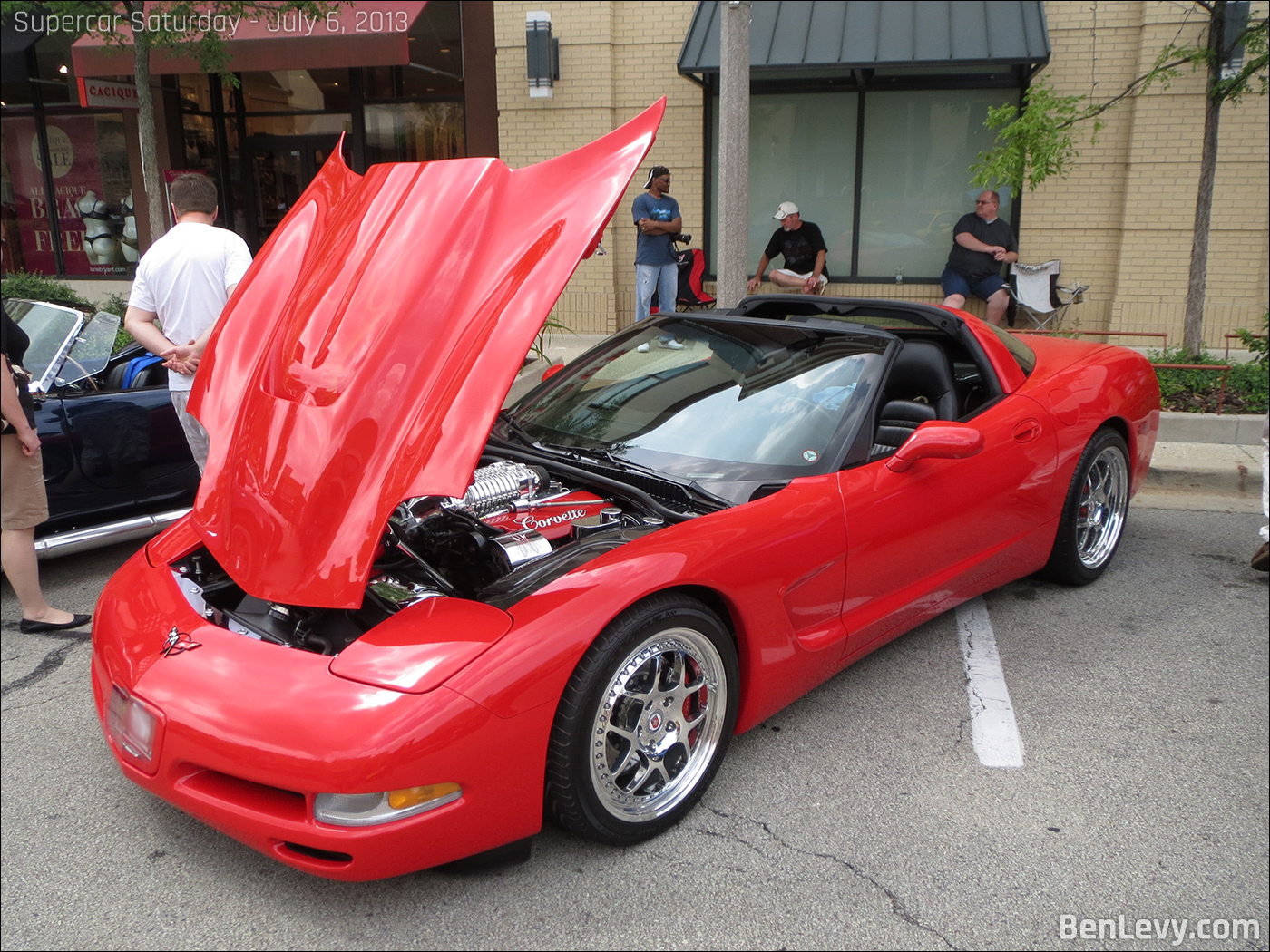 Red, Supercharged C5 Corvette - BenLevy.com Rozgłos Nadawany Sprawom Mało Ważnym