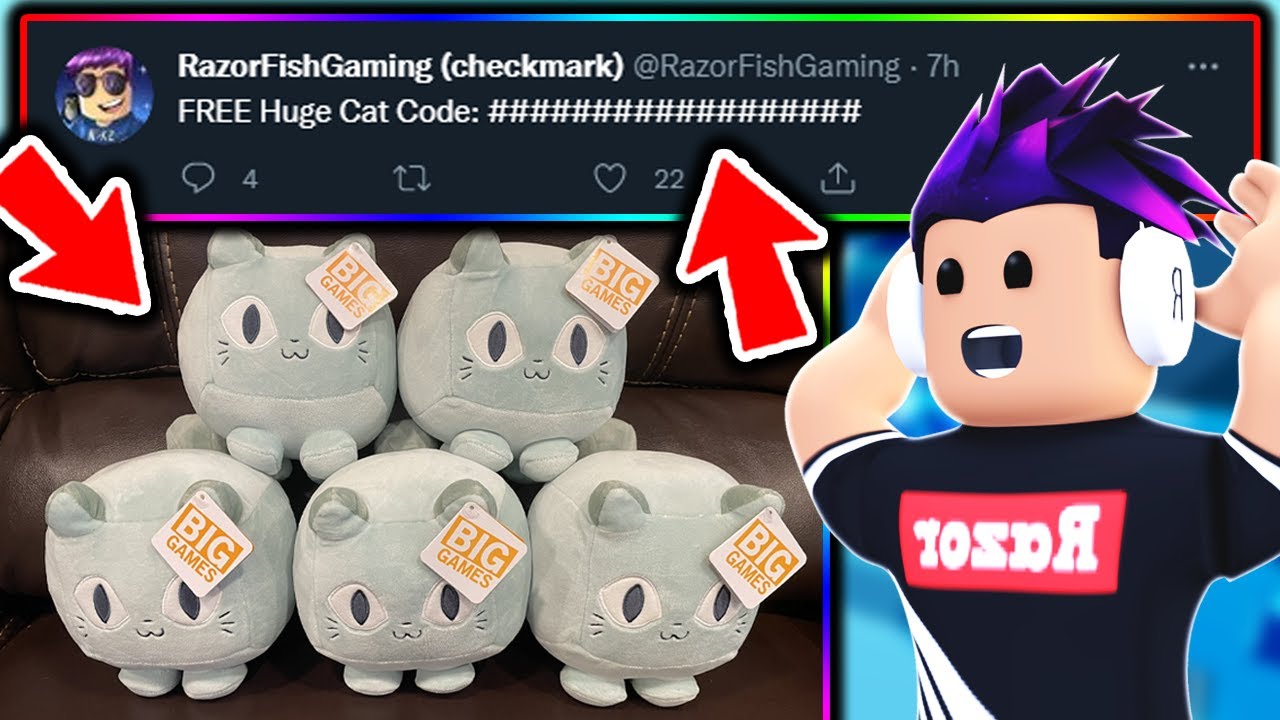 Huge Cat Pet Simulator X Code