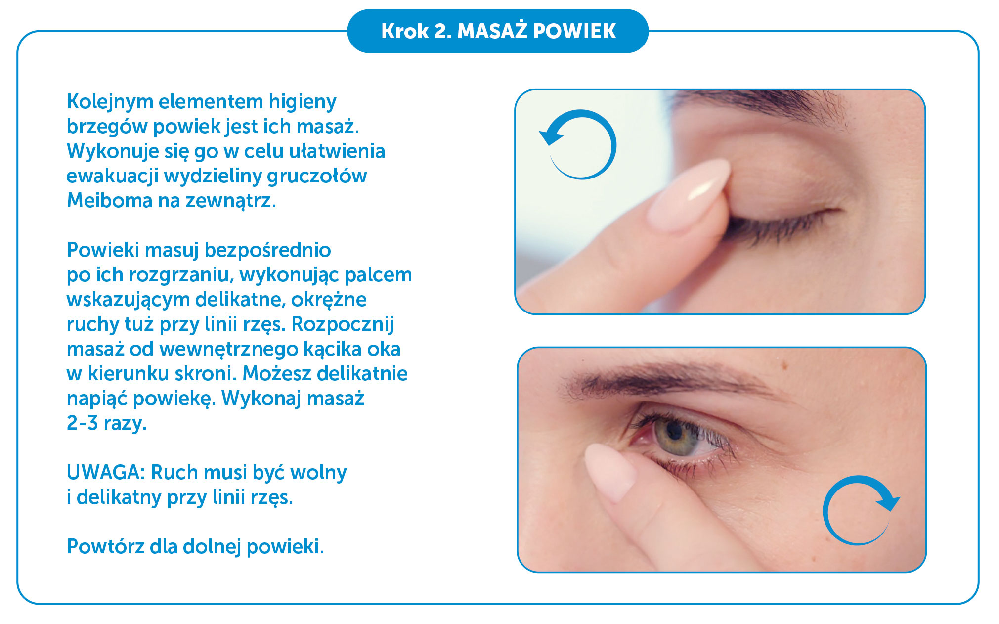 Chusteczki Do Czyszczenia Brzegów Powiek