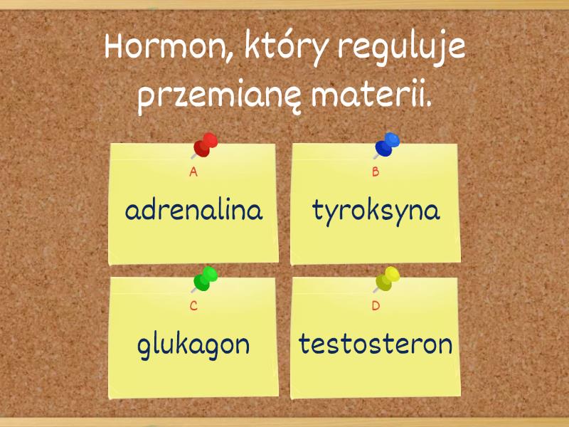 Regulacja nerwowo - hormonalna. Klasa 7. - Test Sprawdzian Z Biologi Klasa 7 Regulacja Hormobalna Nerwowo