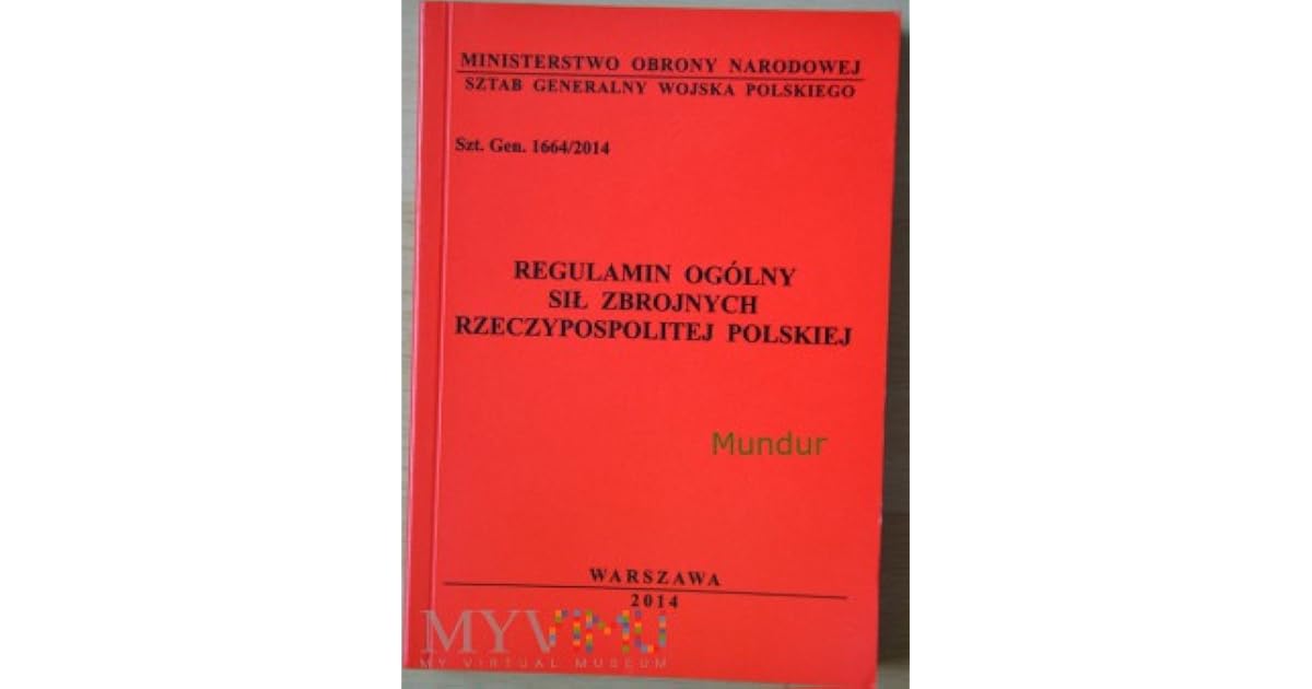 Regulamin Ogolny Sil Zbrojnych