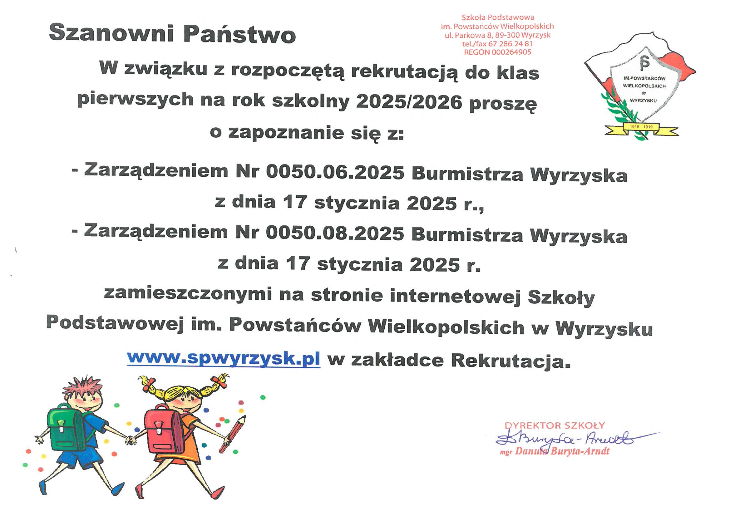 Rekrutacja - Szkoła Podstawowa Zaświadczenie Ze Szkoły O Nauce
