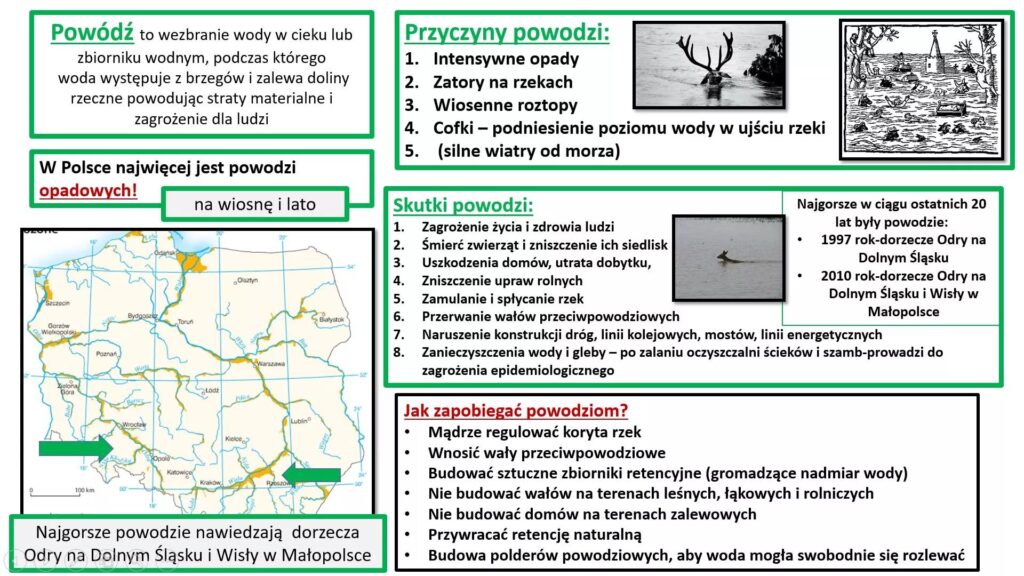 Sprawdzian Relacje Między Elementami środowiska Geograficznego