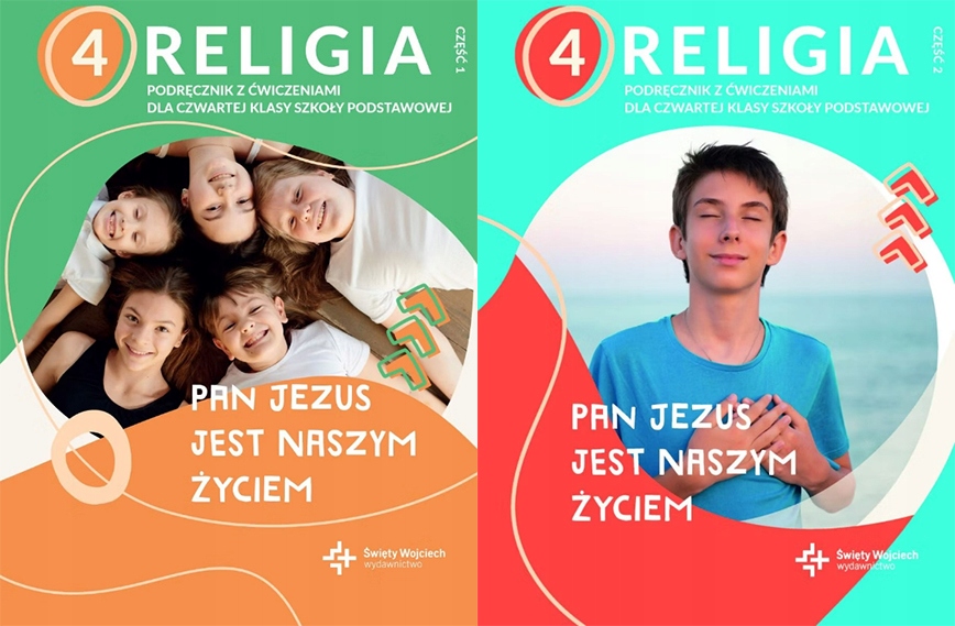 Religia kl.4 Pan Jezus jest naszym życiem komplet ŚW .WOJCIECH PP 2024 Religia Klasa 8 ćwiczenia Odpowiedzi