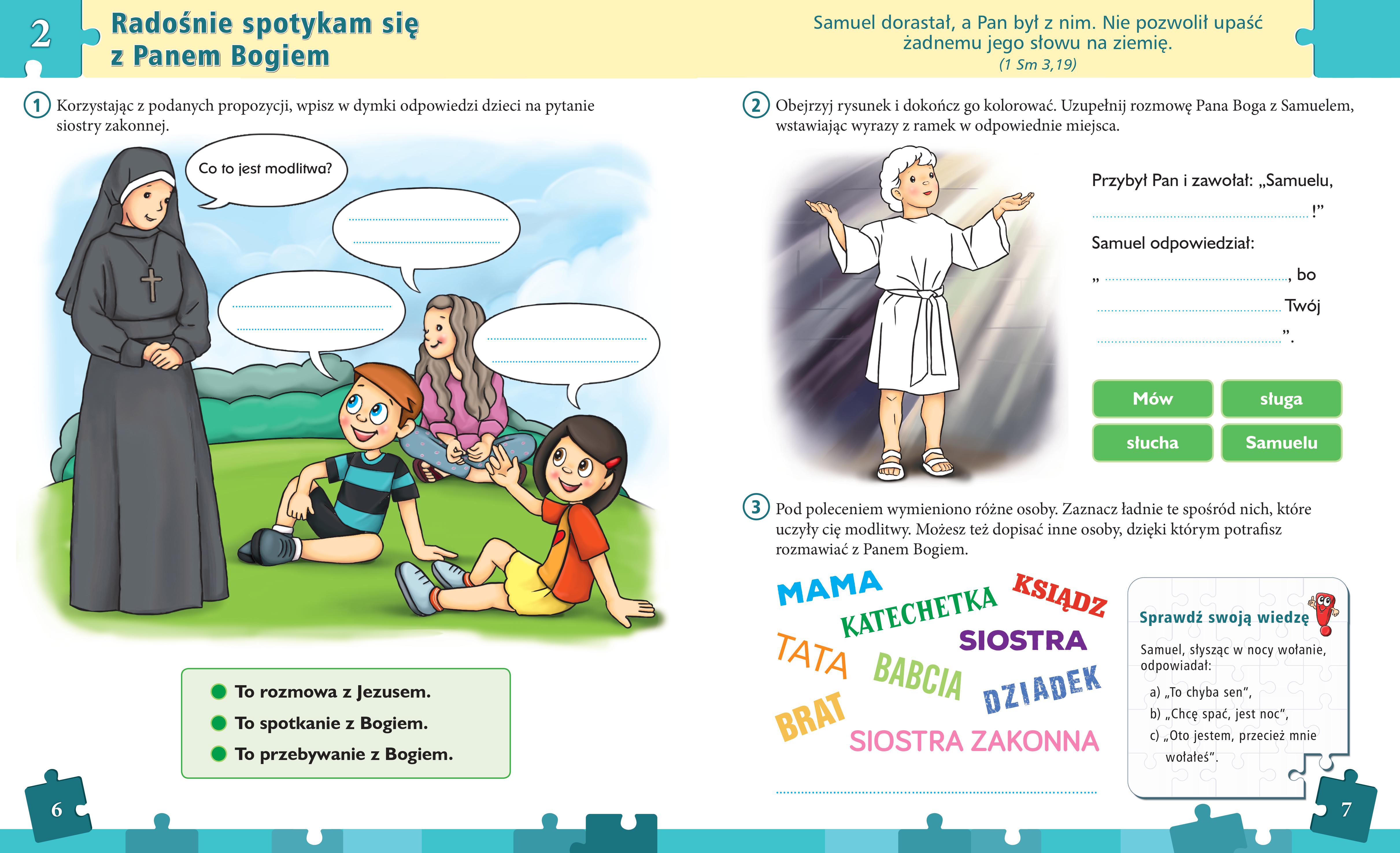 Uzupełnione ćwiczenia Z Religii Klasa 5