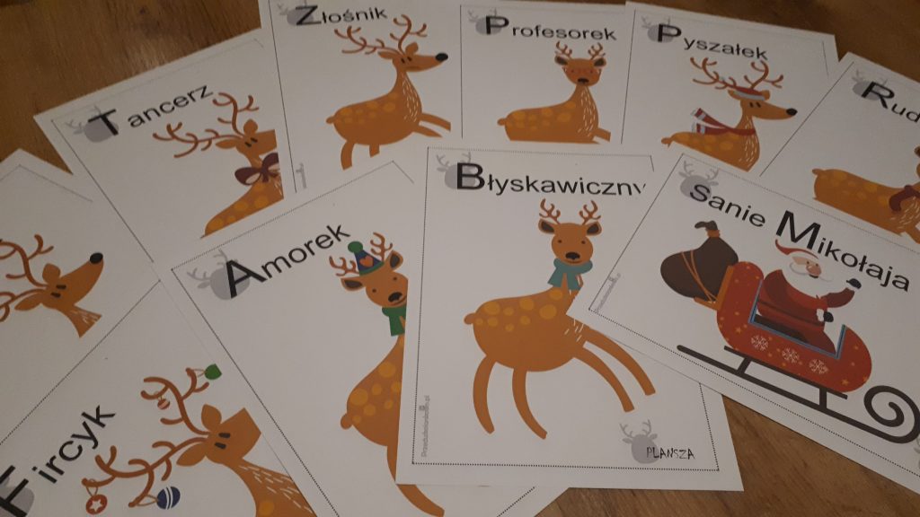Jak Sie Nazywaja Renifery Sw Mikolaja