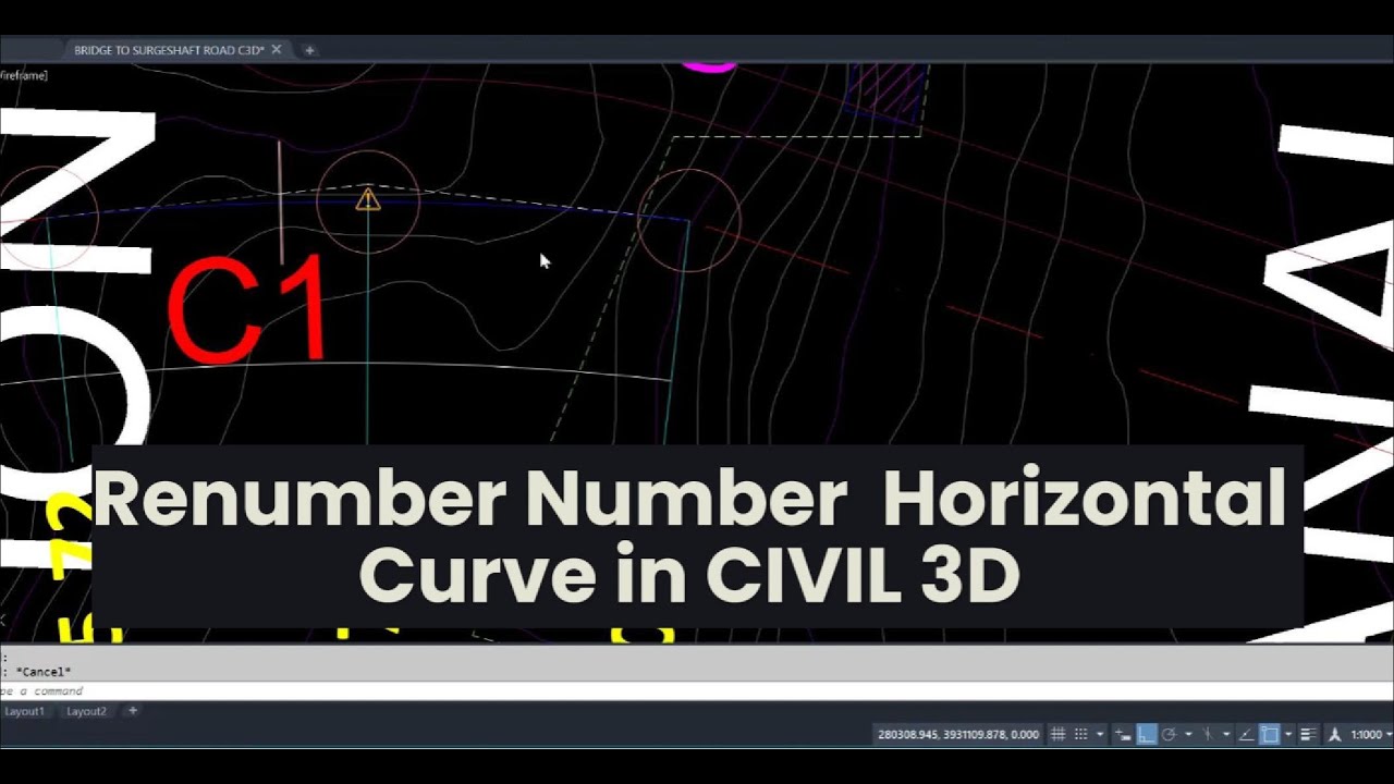 Renumber Horizontal Curve in Civil 3D - YouTube How To Renumber Points In Civil 3d