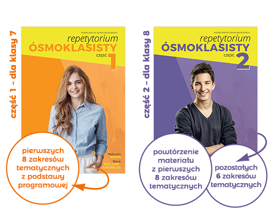 Repetytorium Ósmoklasisty - dwuczęściowa wersja - Szkoły państwowe Macmillan Repetytorium