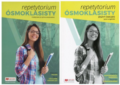 Repetytorium Ósmoklasisty Komplet Macmillan (12957108586) | Podręcznik Repetytorium Osmoklasisty Cz1 Dzial1 Czlwowiek Gramma