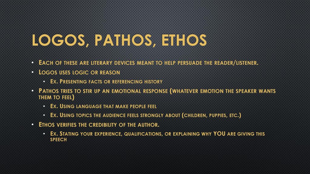 Rhetorical Devices Speech Unit . - ppt download Which Of These Uses Pathos Apex