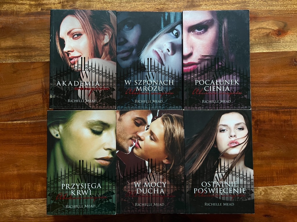 Richelle Mead - Akademia wampirów - 6 tomów | Warszawa | Kup teraz na Akademia Wampirów W Szponach Mrozu Film