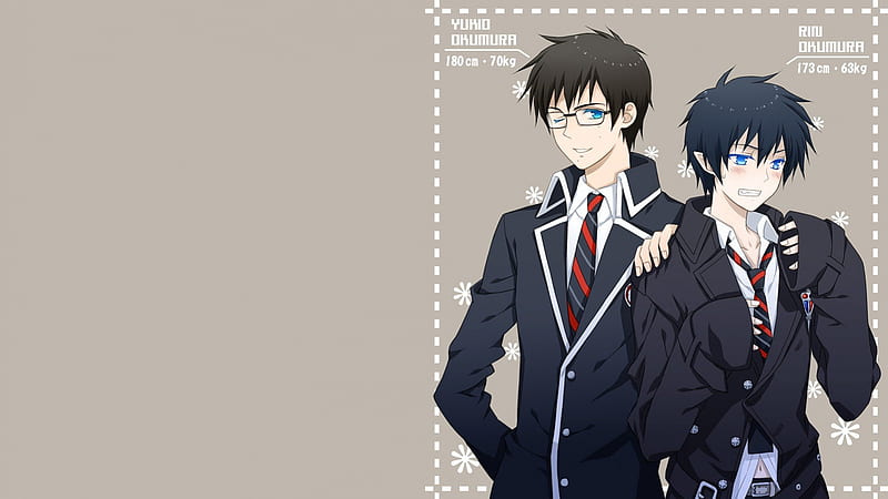 Rin X Yukio Rin Okumura X Yukio Okumura