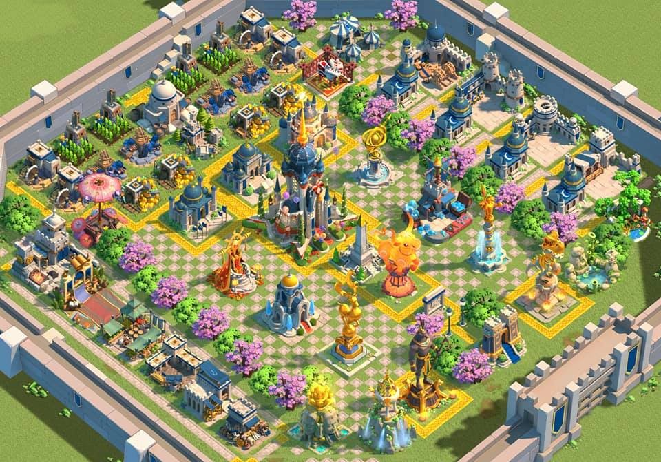 City Layout Rise Of Kingdoms