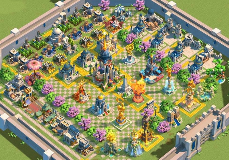 Layout Rise Of Kingdoms City Hall 21
