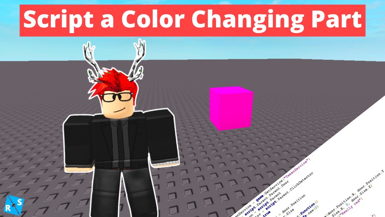Roblox Scripting Tutorial: How to Change the Color of a Part - YouTube How To Change Roblox Color