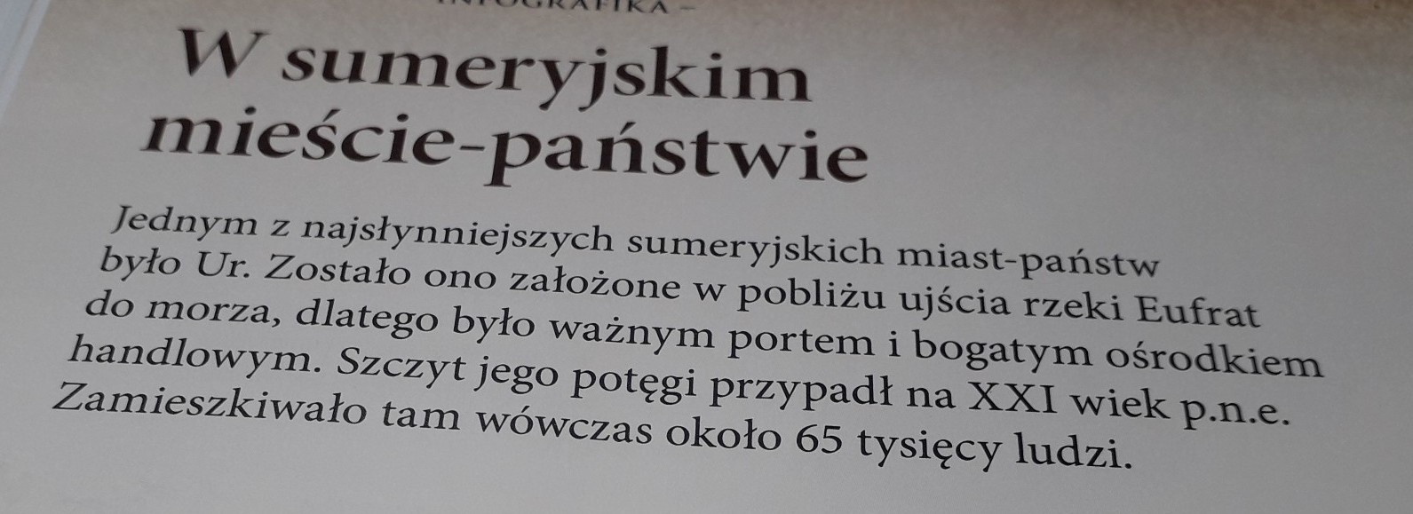 W Jaki Sposob Doszlo Do Powstania Pierwszych Panstw Sumeryjskich