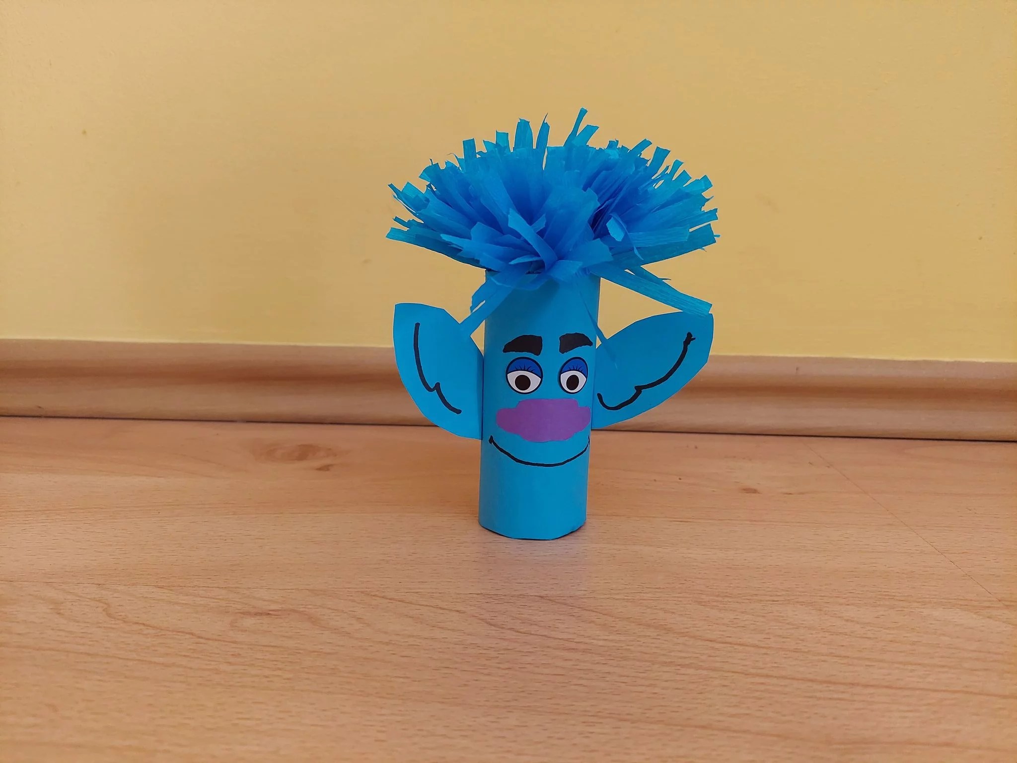 rolka praca plastyczna | edufunkids.com Zaba Praca Plastyczna Z Rolki