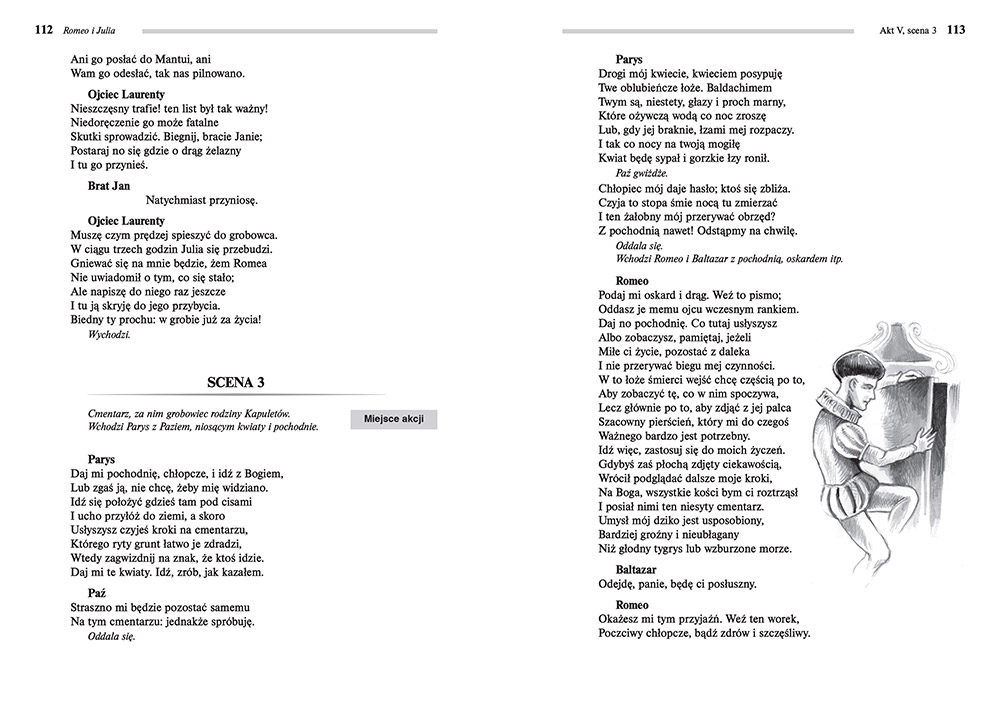 Romeo i Julia lektura z opracowaniem (William Shakespeare) książka w Lektura Romeo I Julia Streszczenie