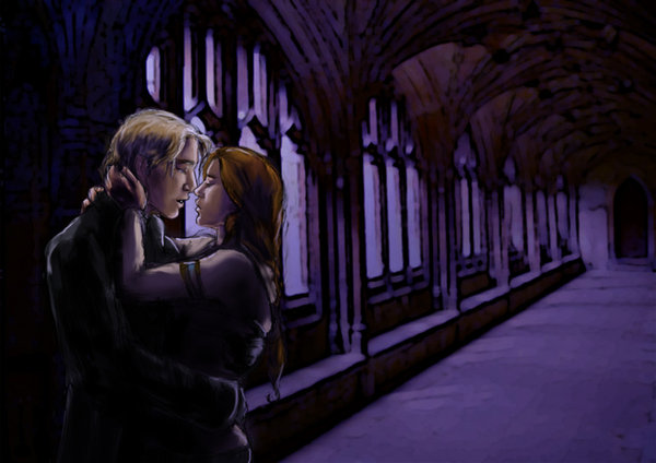 Scorpius Malfoy And Rose Weasley Kissing