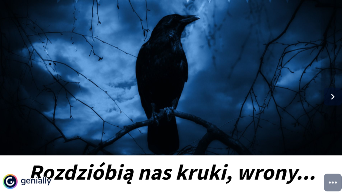 Rozdzióbią nas kruki, wrony... - analiza utworu S. Żeromskiego • Złoty Rozdziobia Nas Kruki I Wrony Test