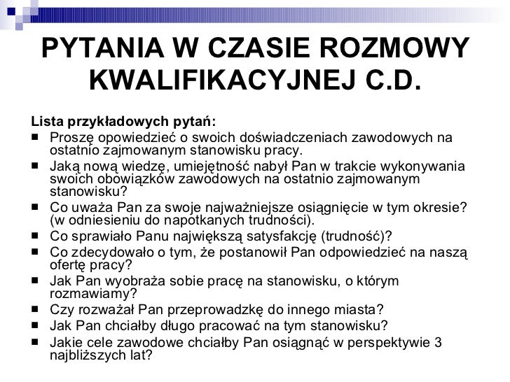 Test Wiedzy Na Stanowisko Referenta
