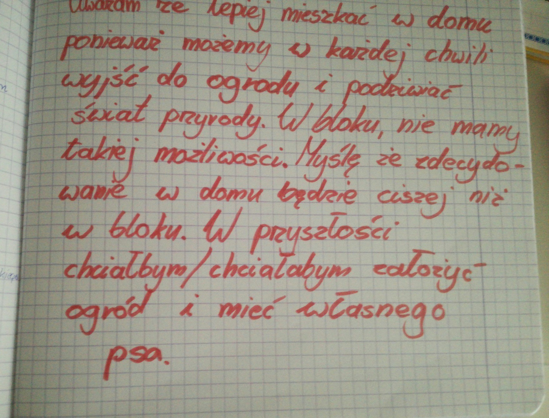 Lepiej Mieszkac W Domu Czy W Bloku Rozprawka