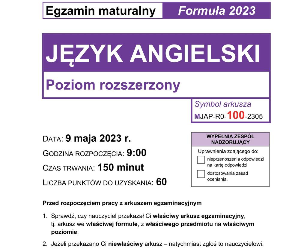 Matura Rozszerzona Angielski Slownictwo Pdf