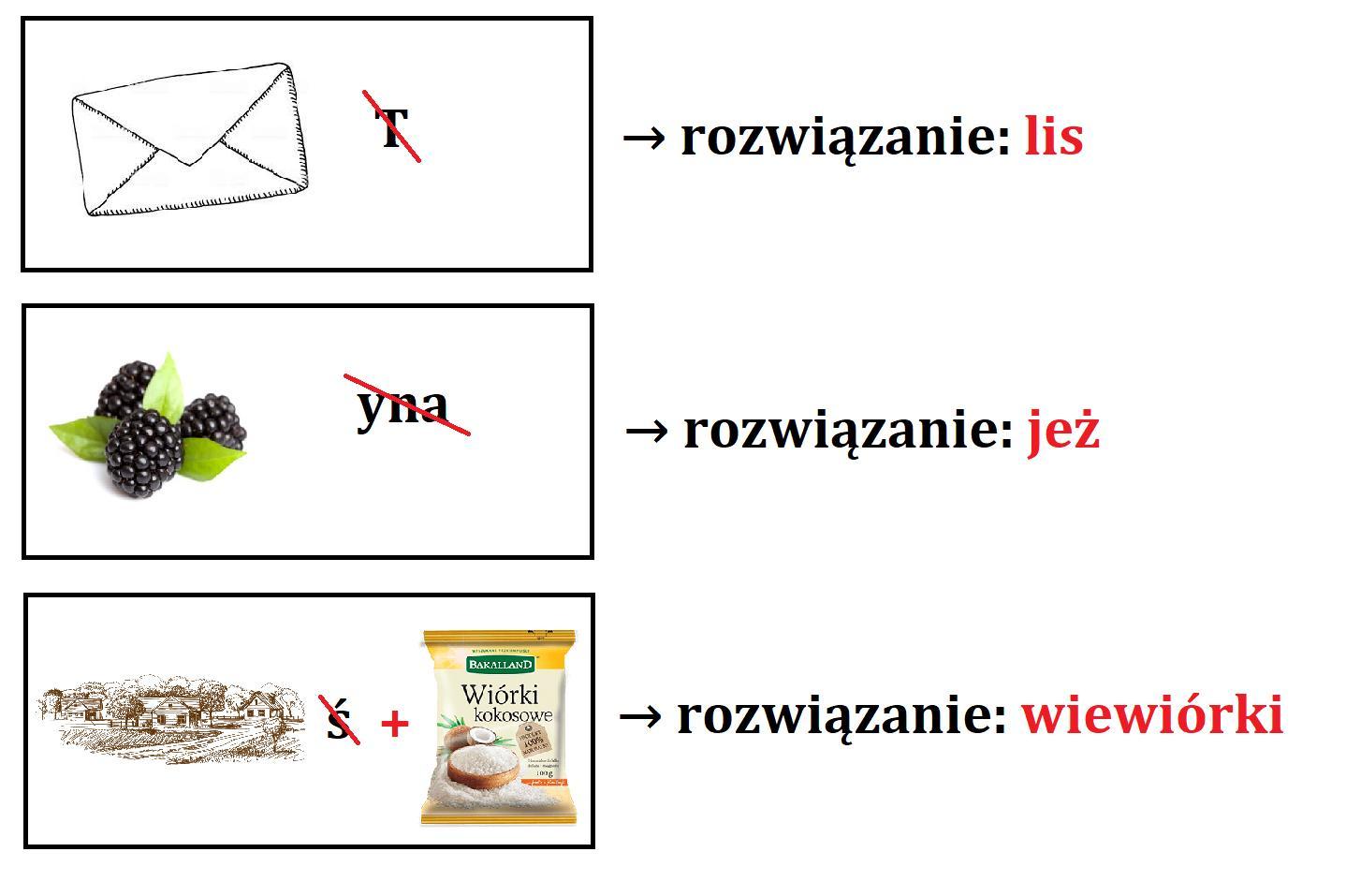 Rozwiąż rebusy dotyczące roślin i zwierząt wilgotnych lasów równikowych Rozwiaz Rebusy Dotyczace Roslin I Zwierzat Wilgotnych Lasow