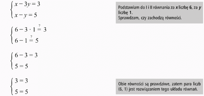 Rozwiązywanie układów równań - Metoda podstawiania - Matematyka Metoda Podstawiania I Przeciwnych Współczynników