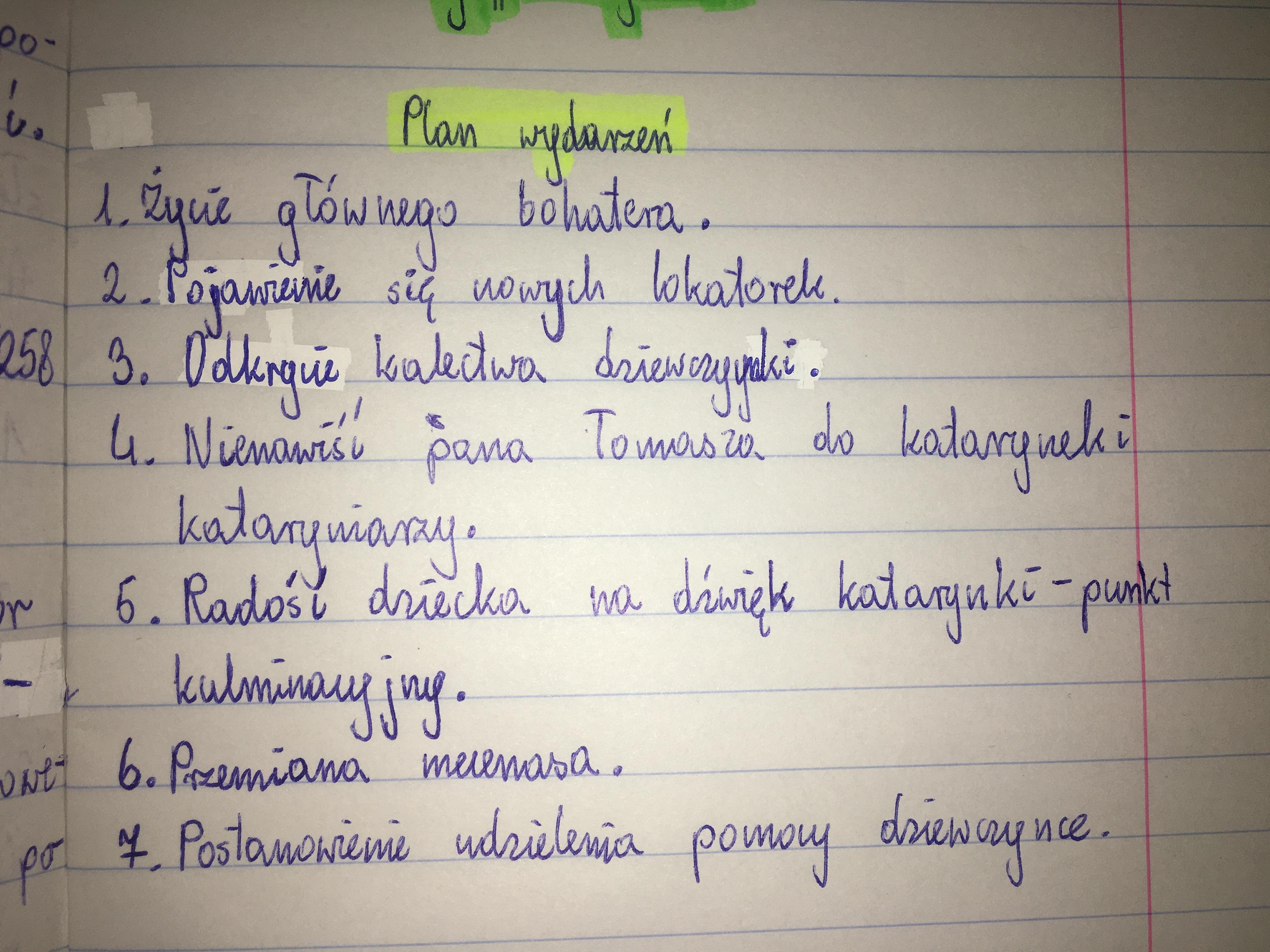 Rozwiń jeden z głównych punktów planu wydarzeń ("katarynka") Mam Dopisz Brakujące Punkty Planu Wydarzeń Katarynka