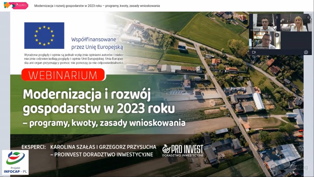 Modernizacja Gospodarstw Rolnych 2018 Warunki