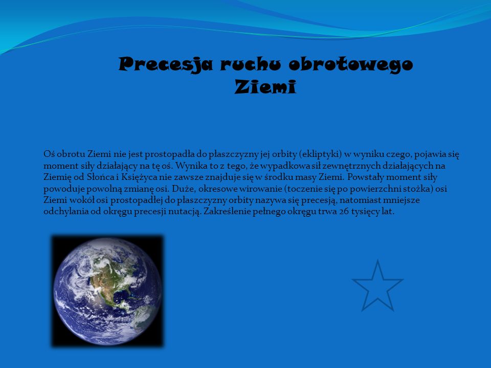 Ruch obrotowy Ziemi. - ppt video online pobierz Ziemia Obraca Się Wokół Własnej Osi Skutkiem Ruchu Obrotowego Jest