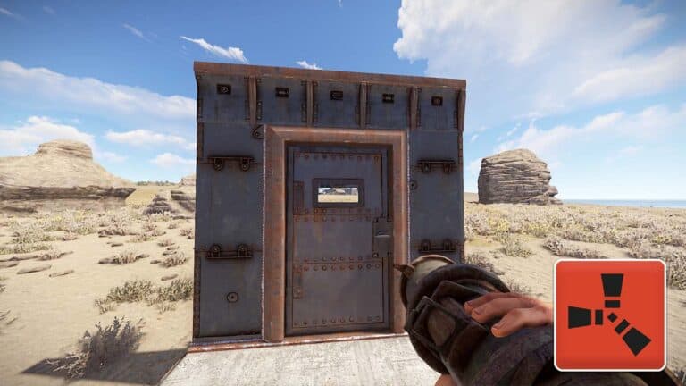 Rust - How to Destroy Armored Door: How Many Satchels, Rockets, or C4 How Many Satchels For Armored Door