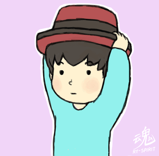 Ry taking off hat by Ry-Spirit on DeviantArt Ryś Serwis I Wypożyczalnia Rowerów I Riksz