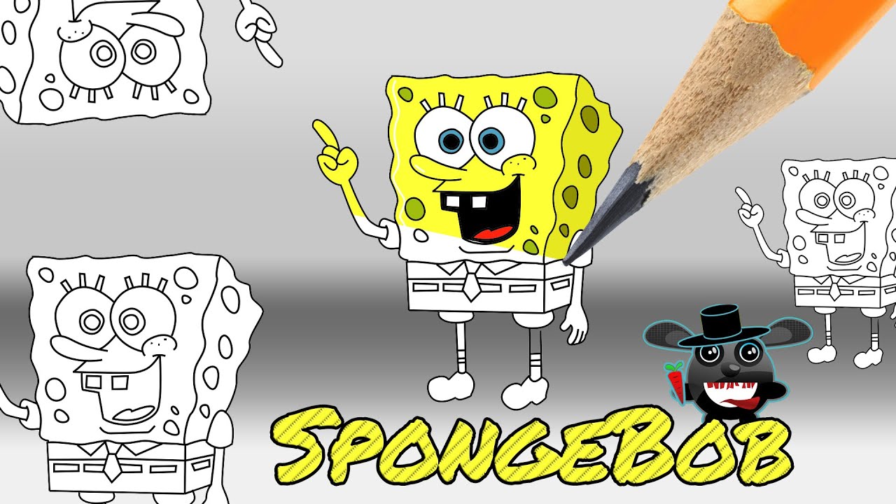 Jak Narysować Spongeboba Krok Po Kroku