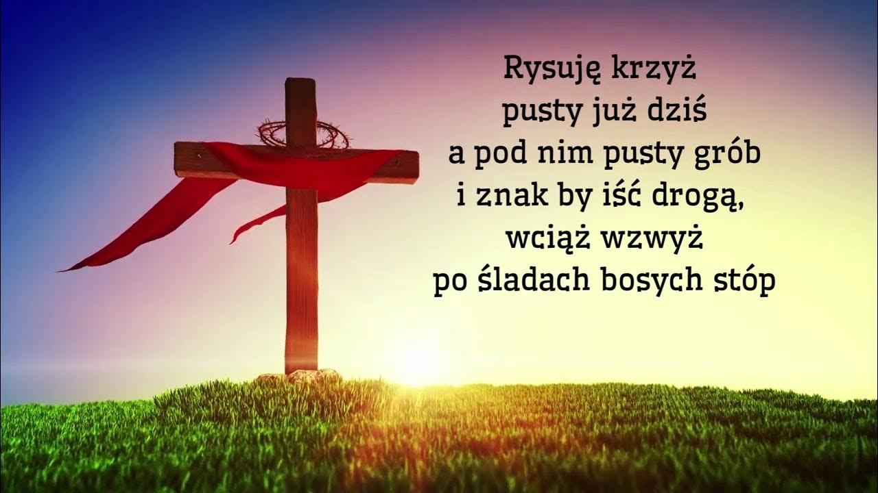 Rysuję krzyż z kropelką krwi - YouTube Rysuję Krzyż Z Kropelką Krwi Tekst