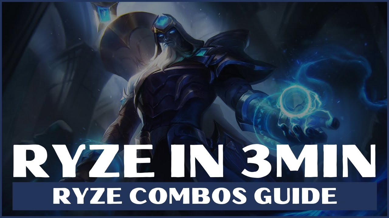 RYZE COMBOS GUIDE S11 LOL | RYZE GUIDE LEAGUE OF LEGENDS - YouTube How To Use Ryze Combo