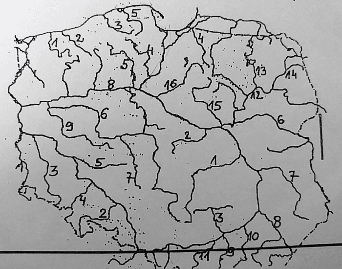 Rzeki Polski Quiz Rzeki W Polsce Mapa Test