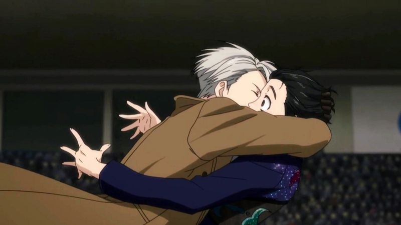 Sakume’s 5 Best Anime Kissing Scenes - Anime Shelter Yuri On Ice Yuri And Victor Kiss