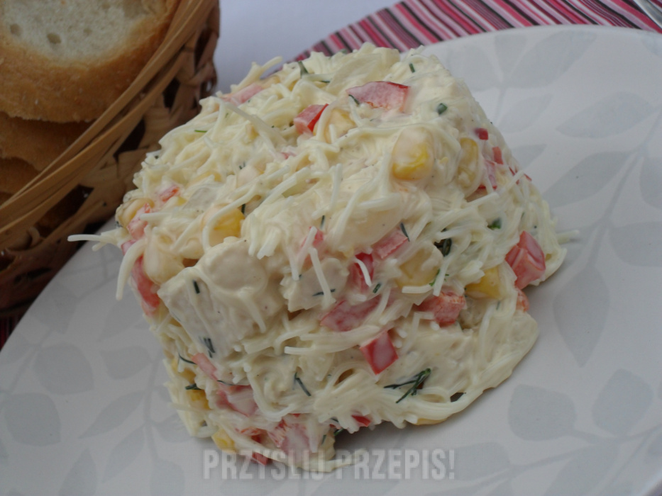 Salatka Z Chinskiego Makaronu Przepis