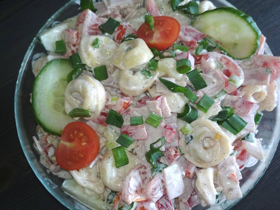 Salatka Z Tortellini Z Grzybami